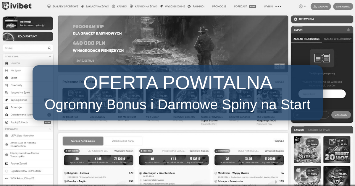 IviBet Casino: Najlepsza Rozrywka w Polsce